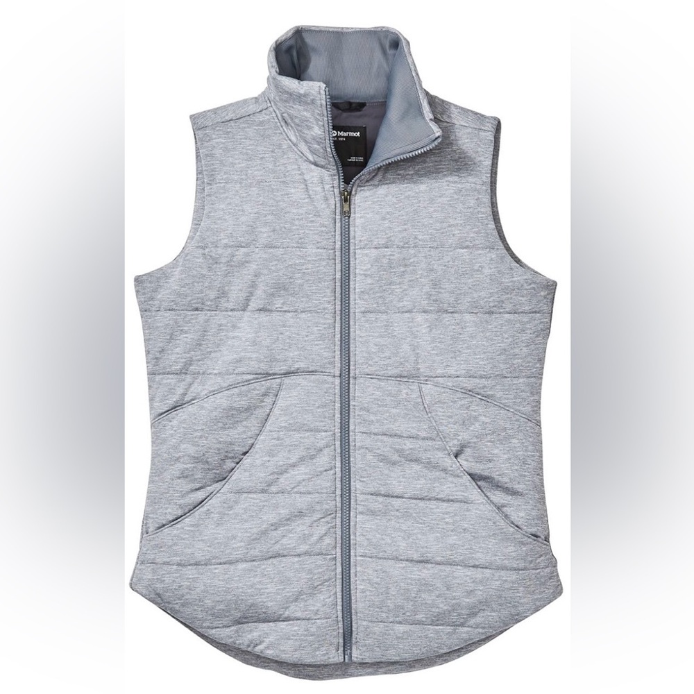 Marmot Visita Gray  Insulated Vest women M ( new without tag)